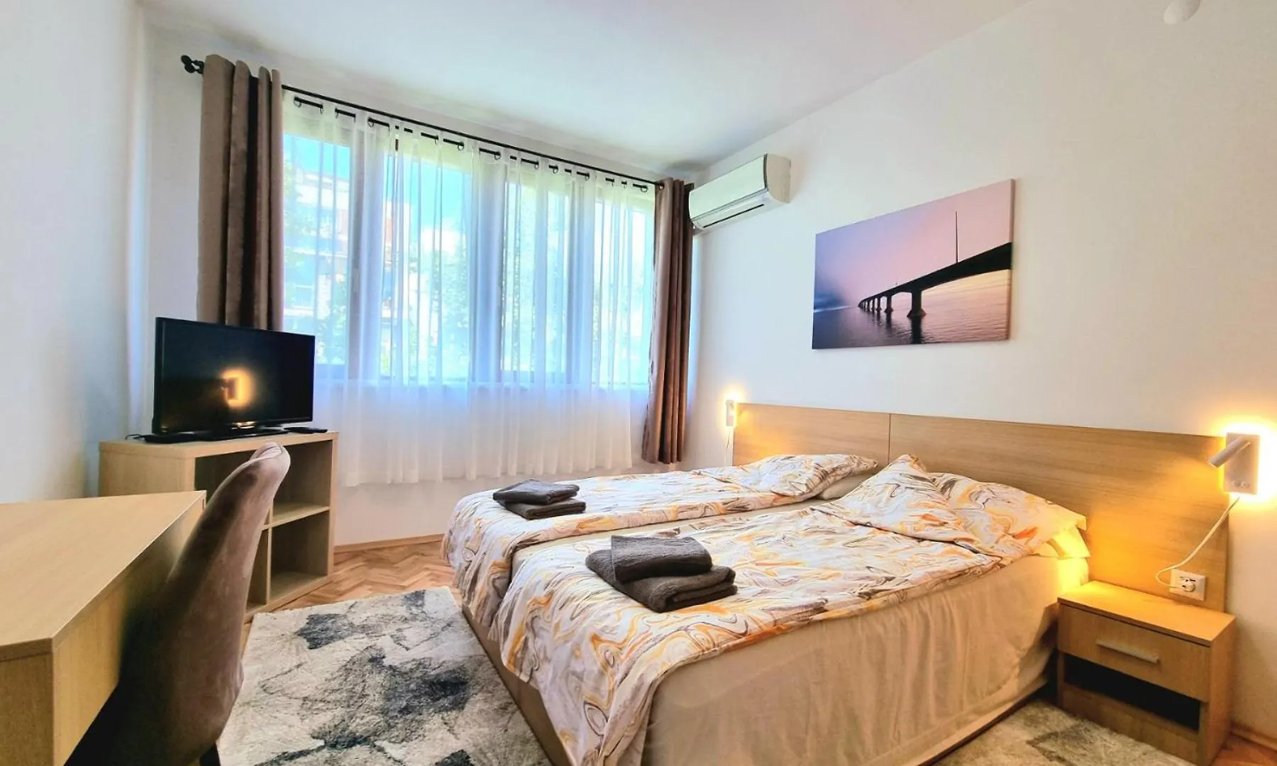 Comfortable Family Apartment With Parking Burgas